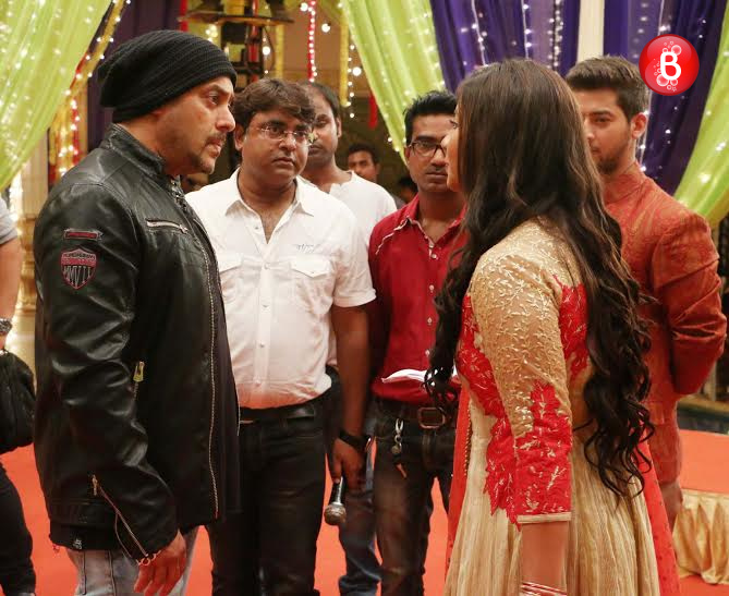 Salman Khan and Anushka Sharma at promotions of 'Sultan'