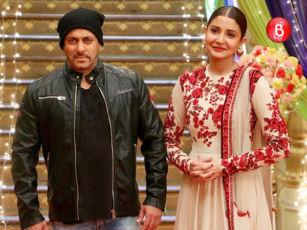 Salman Khan and Anushka Sharma at promotions of 'Sultan'