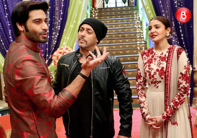 Salman Khan and Anushka Sharma at promotions of 'Sultan'