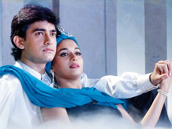 Aamir Khan-Madhuri Dixit in Dil