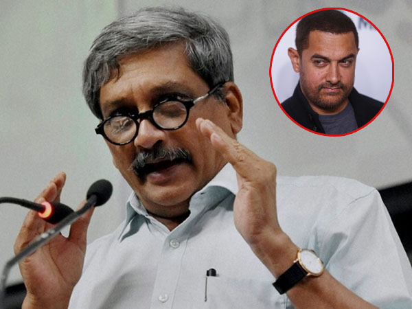 Manohar Parrikar takes a jibe at Aamir Khan's 'intolerance' comment