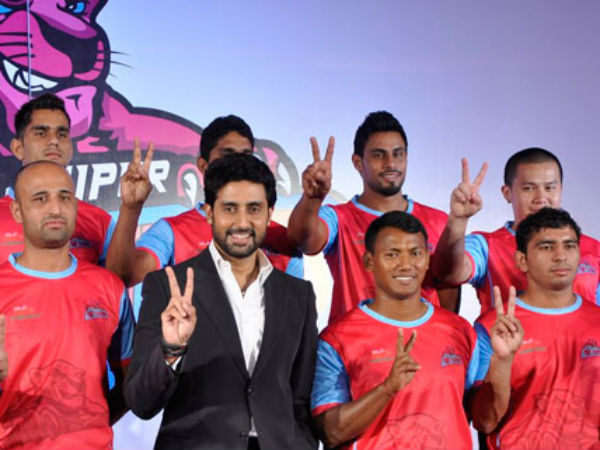 Abhishek Bachchan-Jaipur Pink Panthers