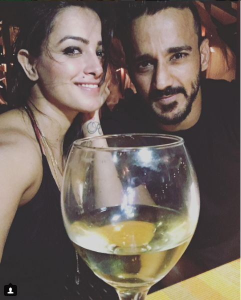 Anita Hassanandani with hubby Rohit Reddy