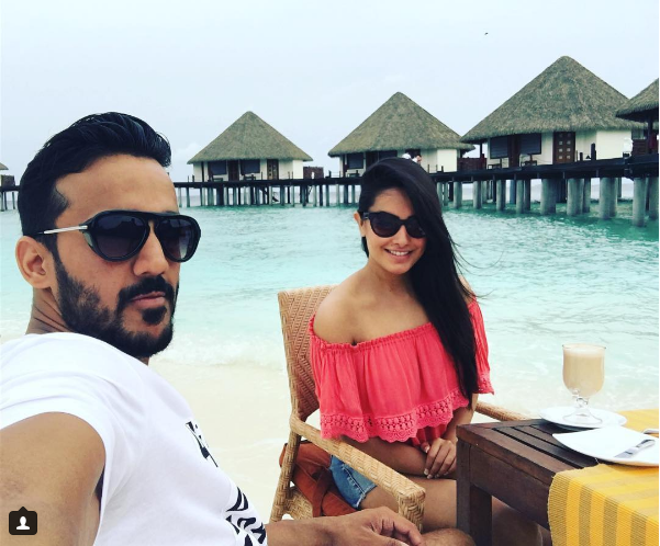 Anita Hassanandani with hubby Rohit Reddy