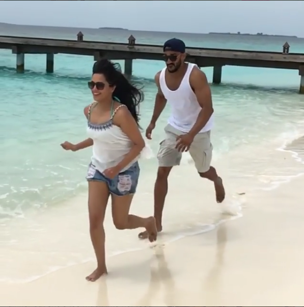 Anita Hassanandani with hubby Rohit Reddy