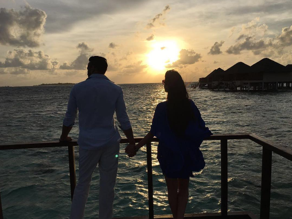 Anita Hassanandani with hubby Rohit Reddy