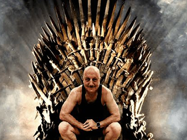 Anupam Kher gets on Iron Throne of 'Game of Thrones'