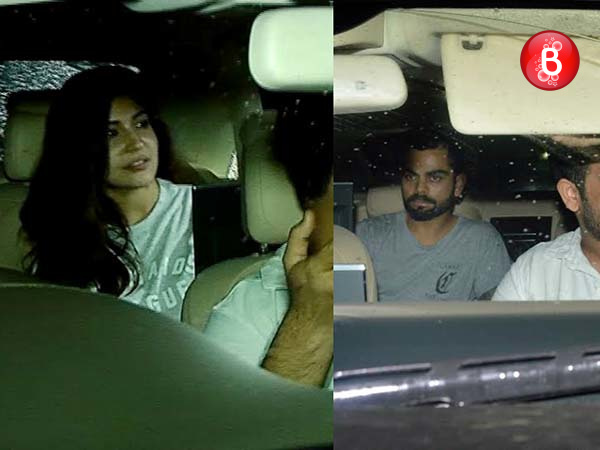 Anushka Sharma and Virat Kohli snapped at Yash Raj Studios