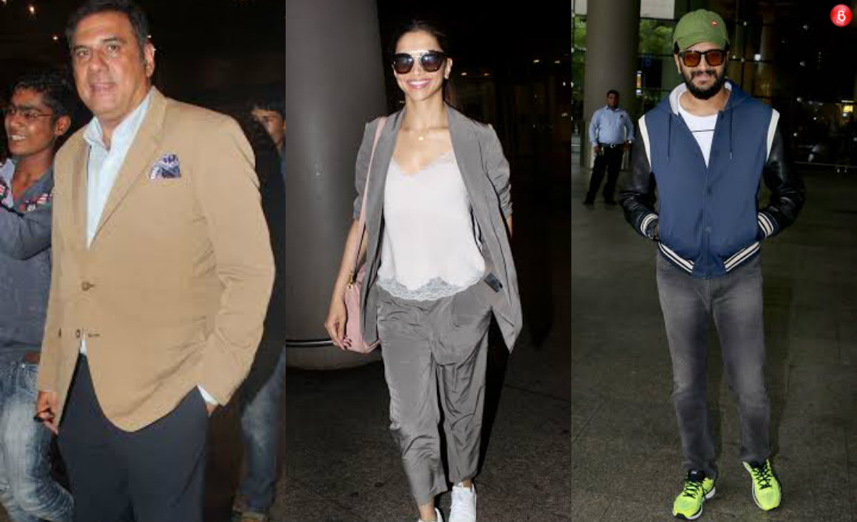 Boman Irani-Deepika Padukone-Riteish Deshmukh