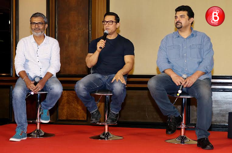 Aamir Khan attends 'Dangal' poster launch event