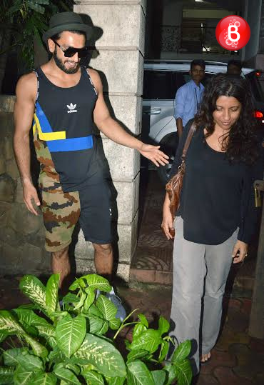 Ranveer Singh and Zoya Akhtar