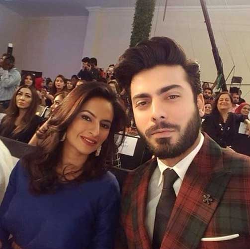 Fawad Khan and wife Sadaf