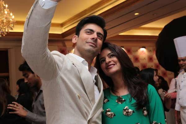 Fawad Khan and wife Sadaf