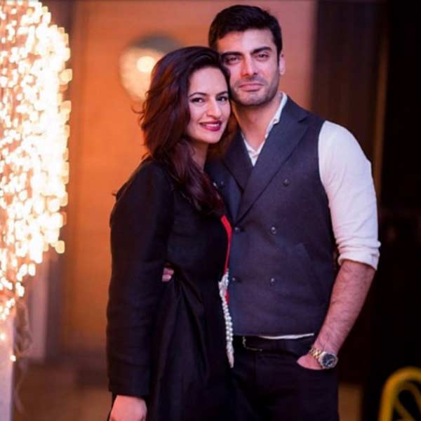 Fawad Khan and wife Sadaf