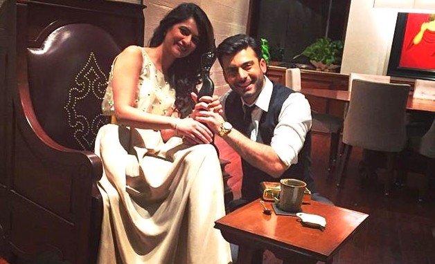 Fawad Khan and wife Sadaf