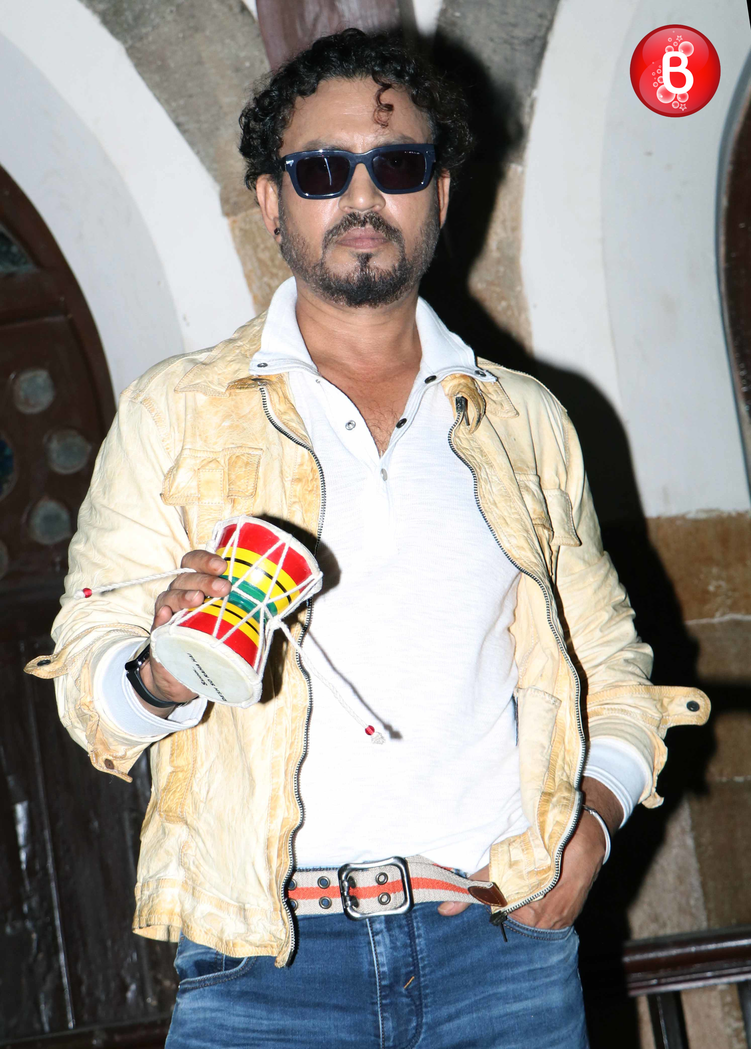 Irrfan Khan and Nishikant Kamat promotes 'Madaari'