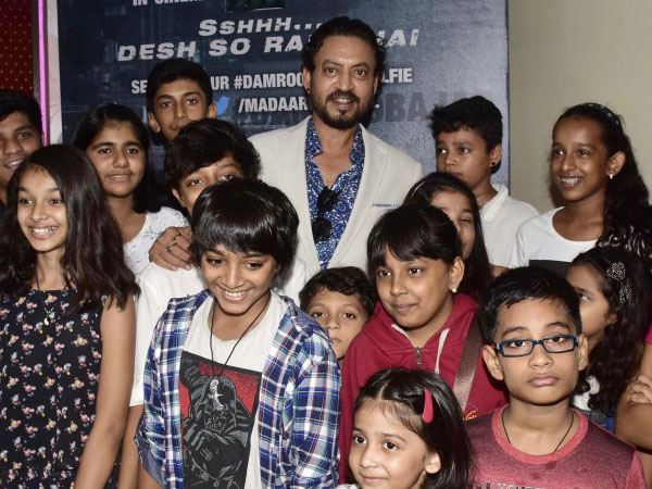Irrfan Khan Madaari screening