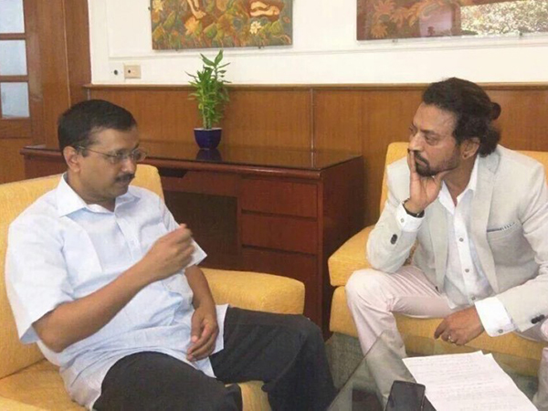 'Madaari': Irrfan Khan meets Kejriwal to find out a way to change the system