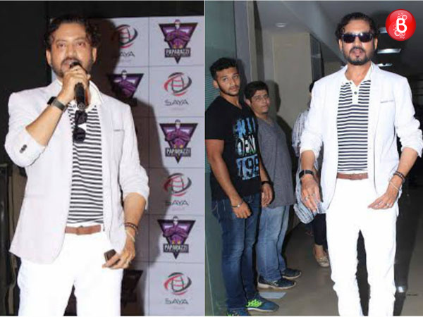 Irrfan Khan promoting Madaari