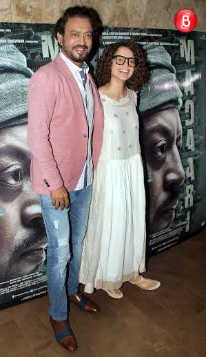 Irrfan Khan with Kangana Ranaut