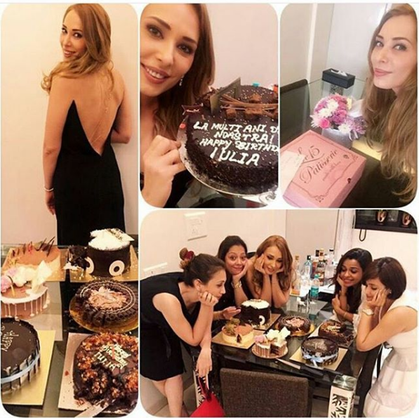 Iulia Vantur birthday bash