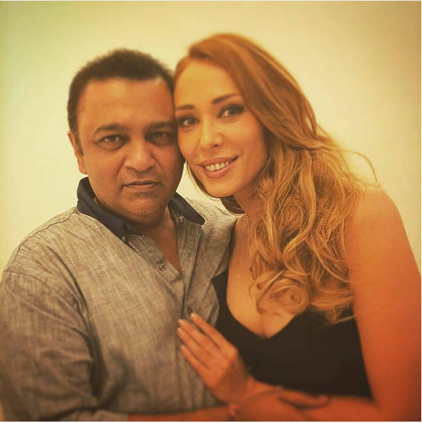 Iulia Vantur with Ashley Rebello