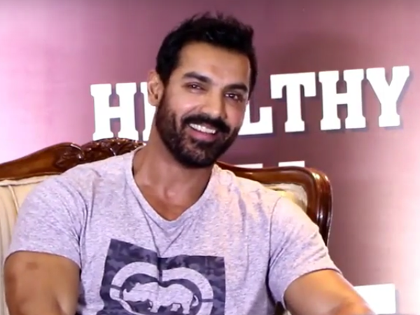 John Abraham promoting dishoom