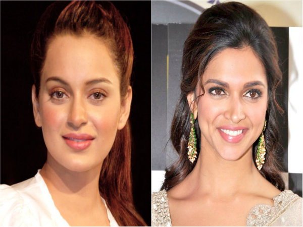 Kangana Ranaut and Deepika Padukone