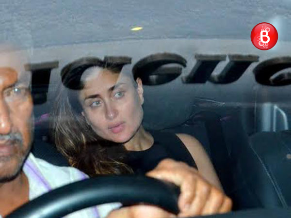 Kareena Kapoor Khan snapped at Karan Johar's residence