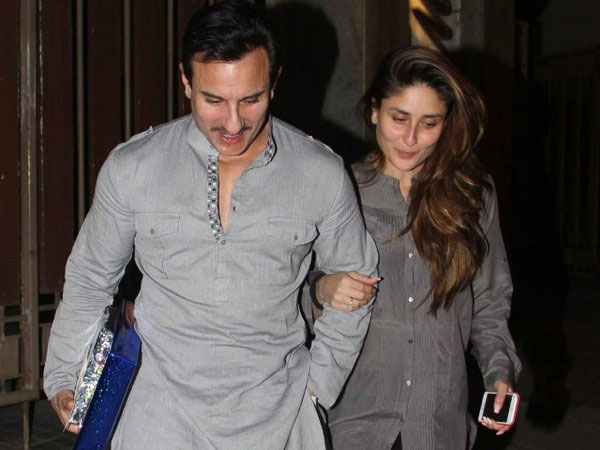 Kareena Kapoor Khan and Saif Ali Khan