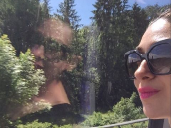 Karisma Kapoor in Budapest