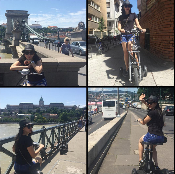 Karisma Kapoor holidaying in Budapest