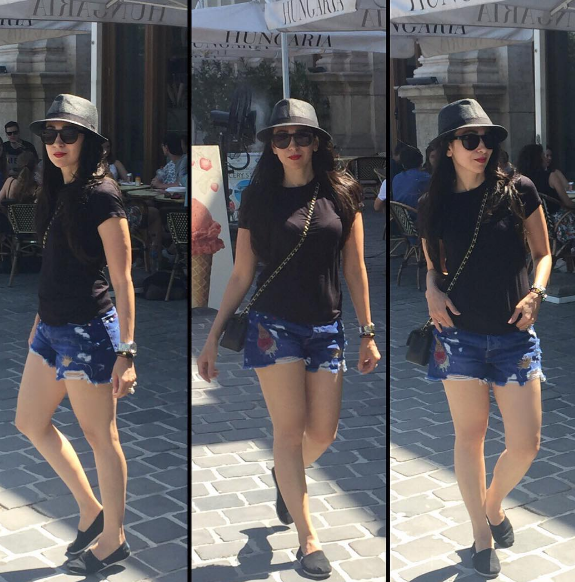 Karisma Kapoor holidaying in Budapest