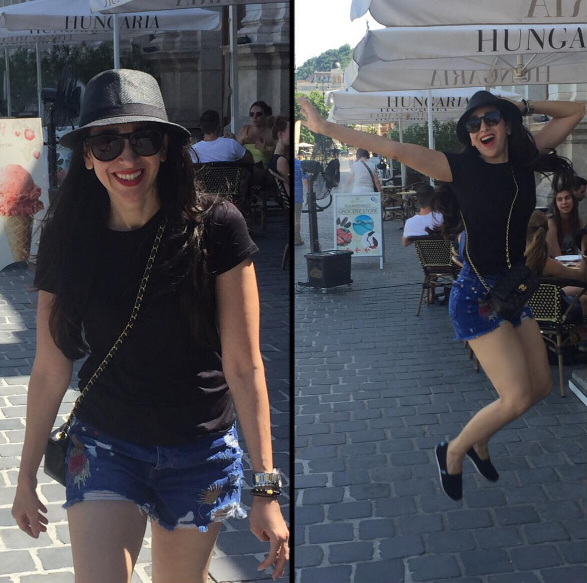 Karisma Kapoor holidaying in Budapest
