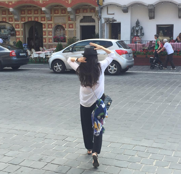 Karisma Kapoor holidaying in Budapest