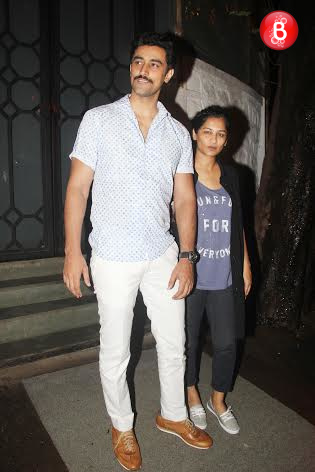 Kunal Kapoor and Gauri Shinde