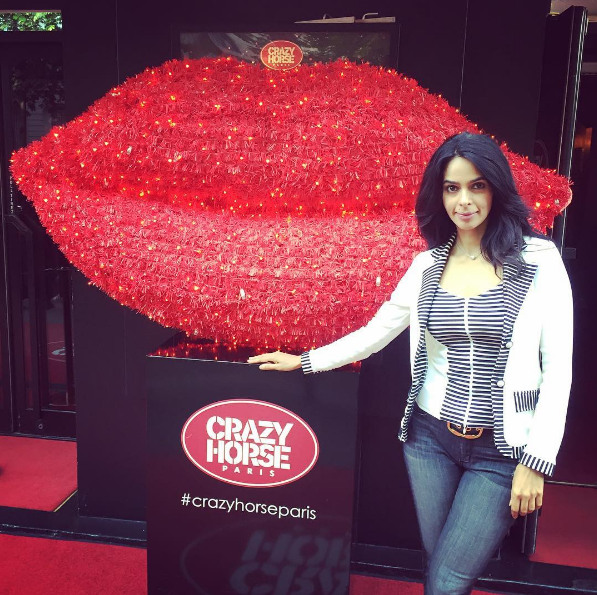 Mallika Sherawat at Crazy Horse Burlesque Show Paris