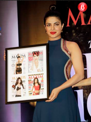 PICS: Priyanka Chopra unveils the cover of Maxim India magazine