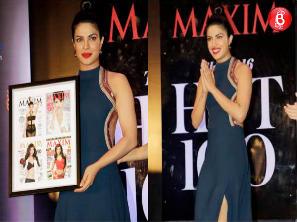 Priyanka Chopra on the cover of Maxim India magazine