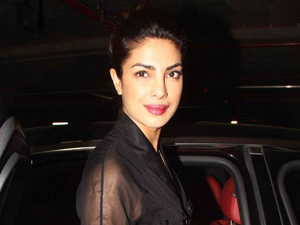 Priyanka in black