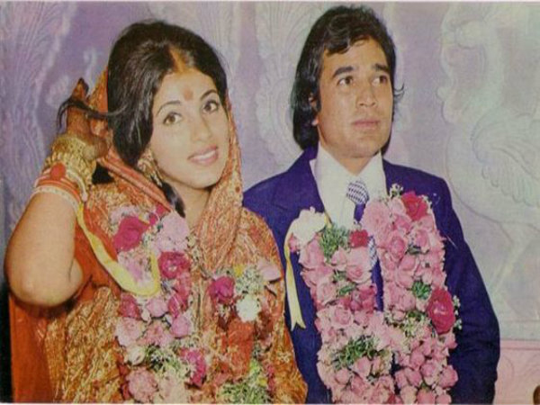 Rajesh-Khanna and Dimple Kapadia