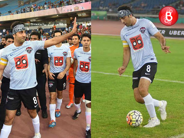 PICS: Ranbir Kapoor and other celebs at 'Football Ka Mahamuqabla' at Delhi