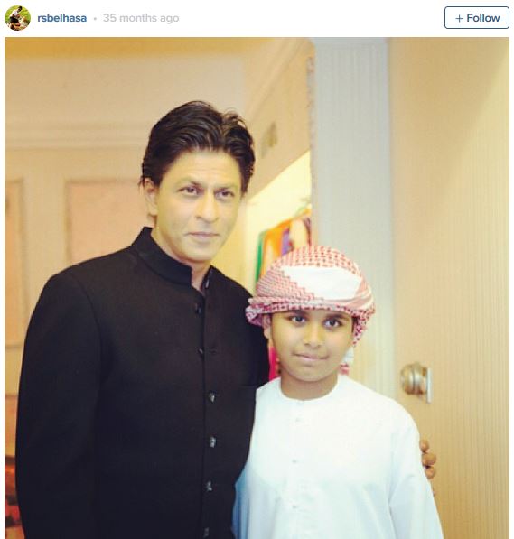 Reshad Belhasa with celebs