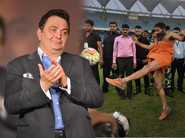Rishi Kapoor and Baba Ramdev
