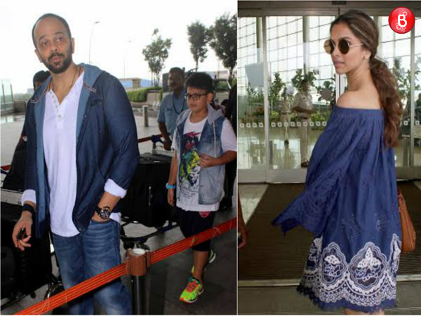 Rohit Shetty and Deepika Padukone