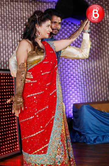 Sambhavna Seth's mehndi function