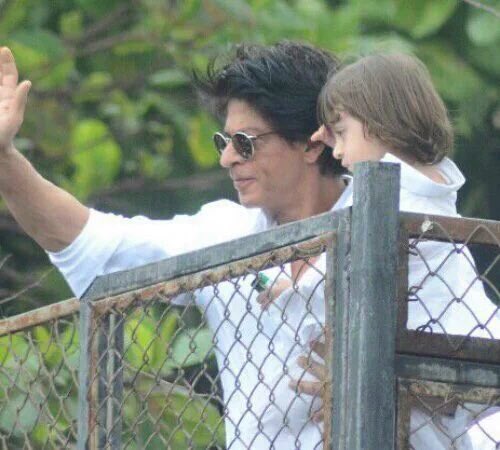 SRK and Abram Eid