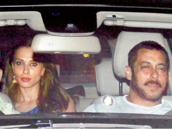 Salman Khan and Iulia Vantur