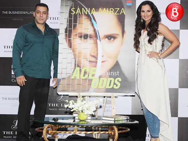 Salman Khan launches Sania Mirza's autobiography