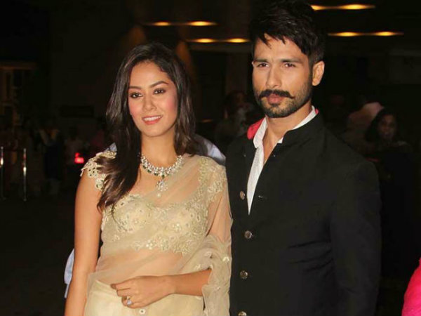 Shahid Kapoor and Mira Rajput